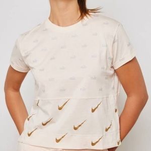 Nike NSW Metallic Crop